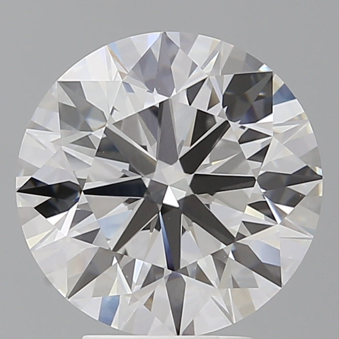 4.59 Carat Round Shaped, Ideal Cut, F Color, VVS2 Clarity, IGI Certified Lab Grown Diamond