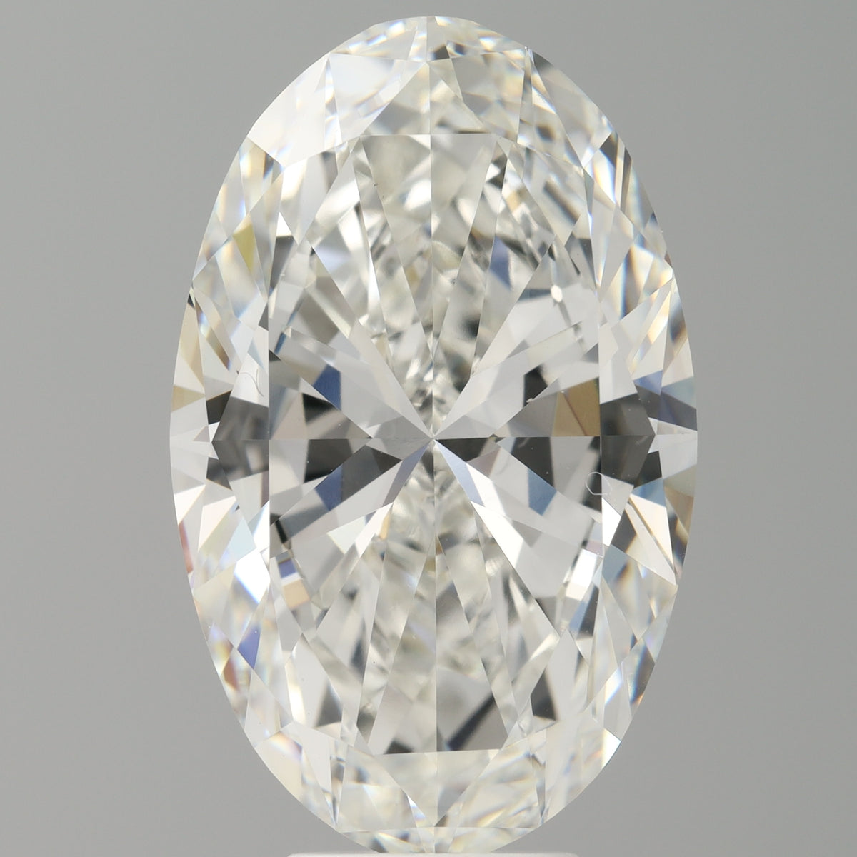 7.08 Carat Oval Shaped, Ideal Cut, F Color, VVS2 Clarity, IGI Certified Lab Grown Diamond
