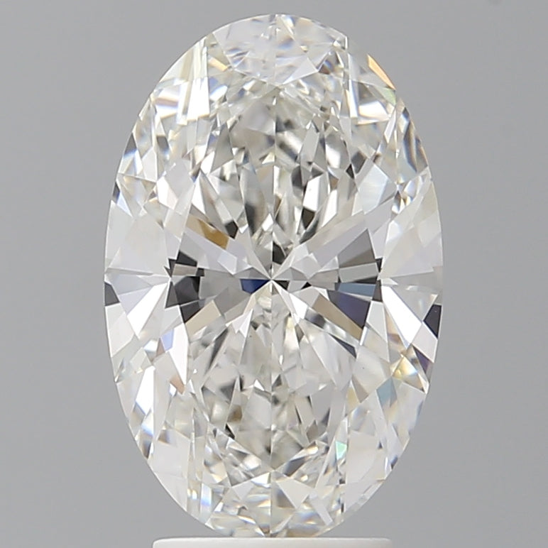 3.54 Carat Oval Shaped, Ideal Cut, F Color, VVS2 Clarity, IGI Certified Lab Grown Diamond