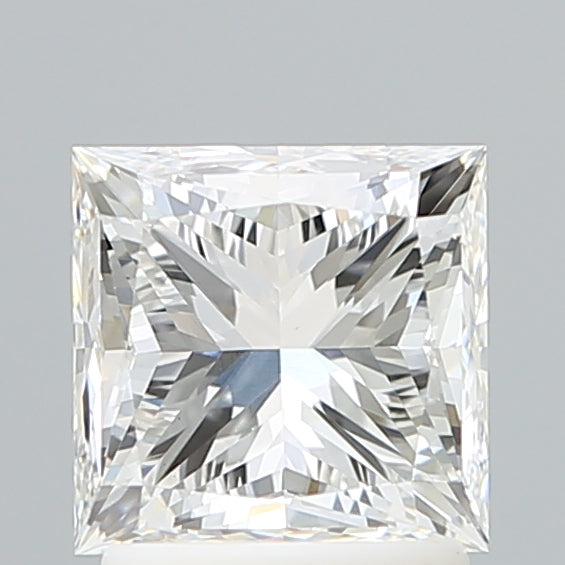 2.00 Carat Princess Shaped, Excellent Cut, F Color, VS1 Clarity, IGI Certified Lab Grown Diamond
