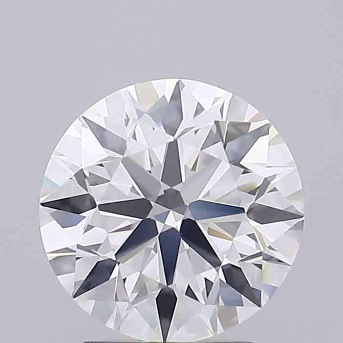 2.01 Carat Round Shaped, Ideal Cut, E Color, IF Clarity, IGI Certified Lab Grown Diamond