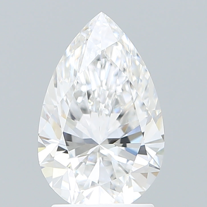 2.24 Carat Pear Shaped, Ideal Cut, D Color, VVS1 Clarity, IGI Certified Lab Grown Diamond