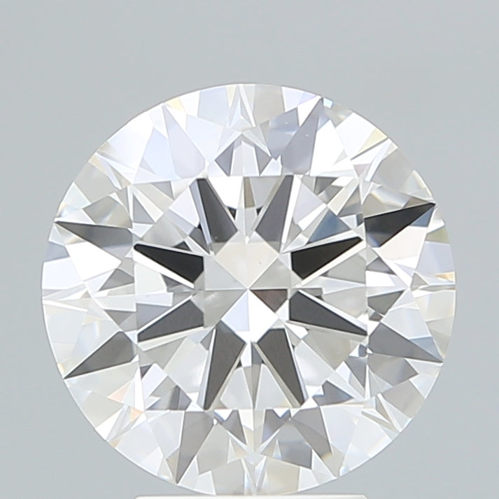 4.32 Carat Round Shaped, Excellent Cut, G Color, VVS2 Clarity, IGI Certified Lab Grown Diamond