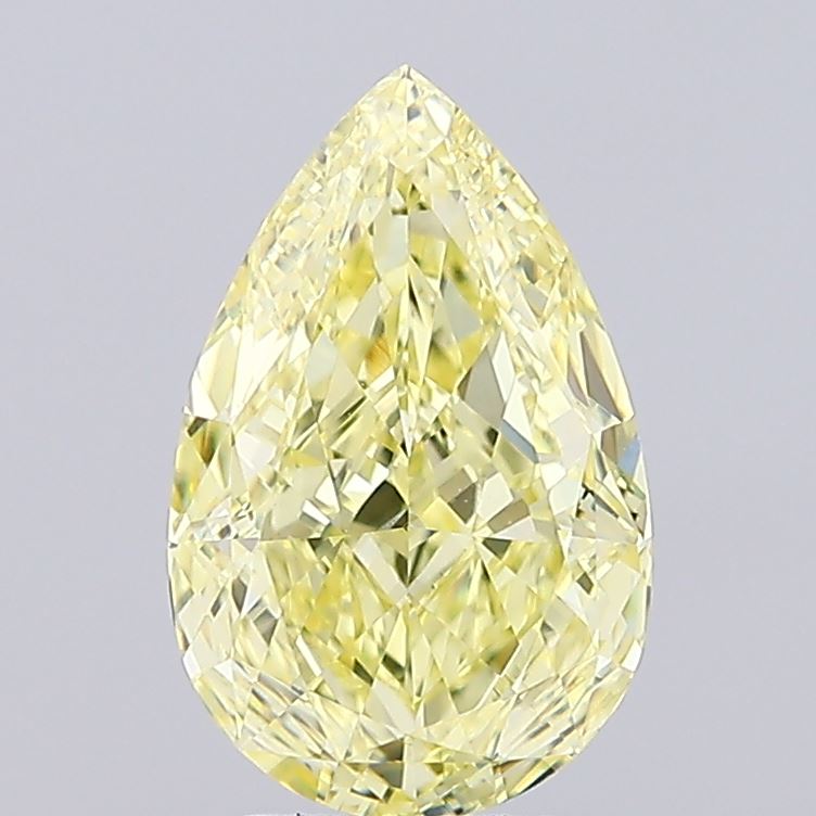 2.84 Carat Pear Shaped, Ideal Cut, VS1 Clarity, IGI Certified Lab Grown Diamond