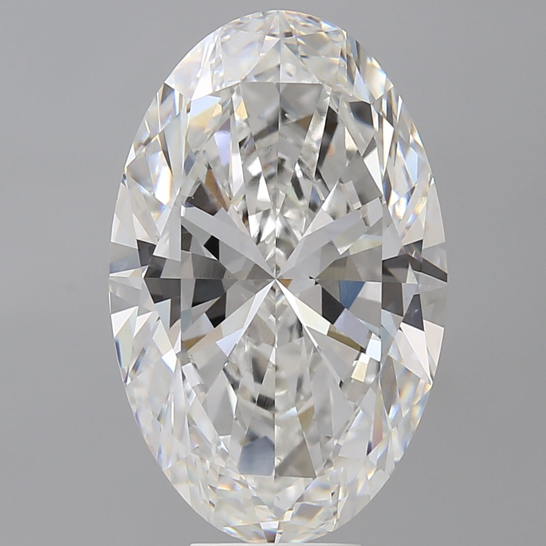 9.57 Carat Oval Shaped, Ideal Cut, F Color, VS1 Clarity, IGI Certified Lab Grown Diamond