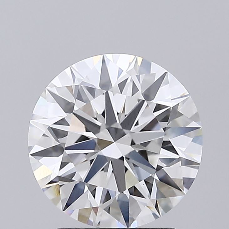2.01 Carat Round Shaped, Ideal Cut, E Color, VVS2 Clarity, IGI Certified Lab Grown Diamond