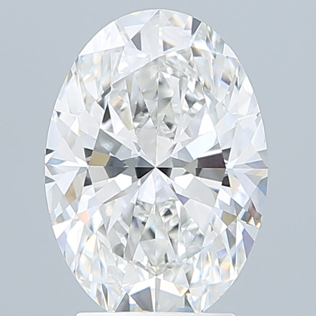 3.10 Carat Oval Shaped, Excellent Cut, E Color, VVS2 Clarity, IGI Certified Lab Grown Diamond