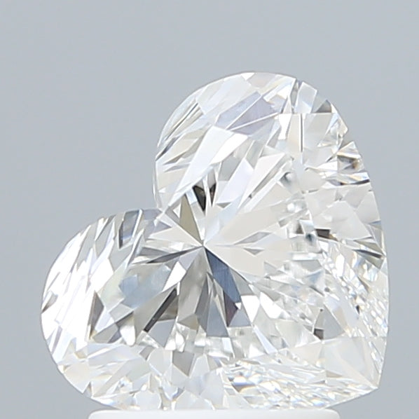 2.17 Carat Heart Shaped, Excellent Cut, E Color, VVS2 Clarity, IGI Certified Lab Grown Diamond