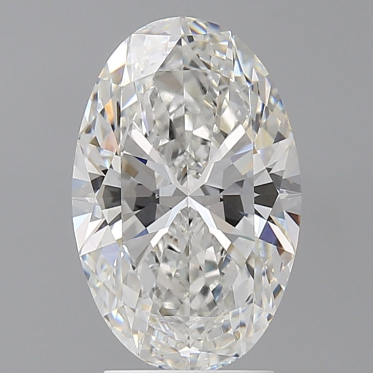 3.02 Carat Oval Shaped, Ideal Cut, F Color, VVS2 Clarity, IGI Certified Lab Grown Diamond