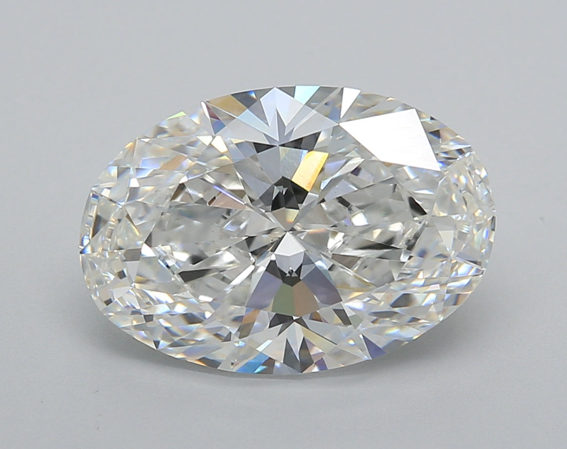 4.52 Carat Oval Shaped, Excellent Cut, E Color, VS1 Clarity, IGI Certified Lab Grown Diamond