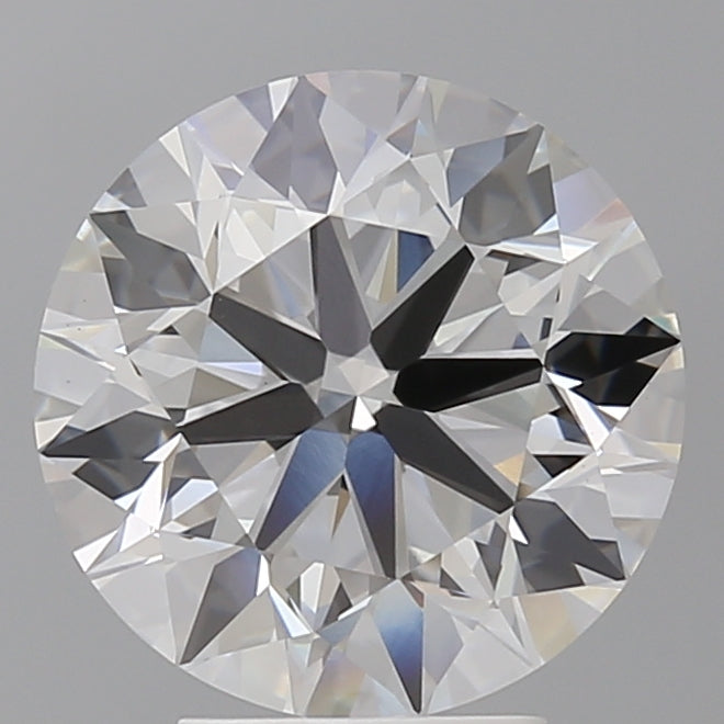 4.50 Carat Round Shaped, Excellent Cut, E Color, VVS2 Clarity, IGI Certified Lab Grown Diamond