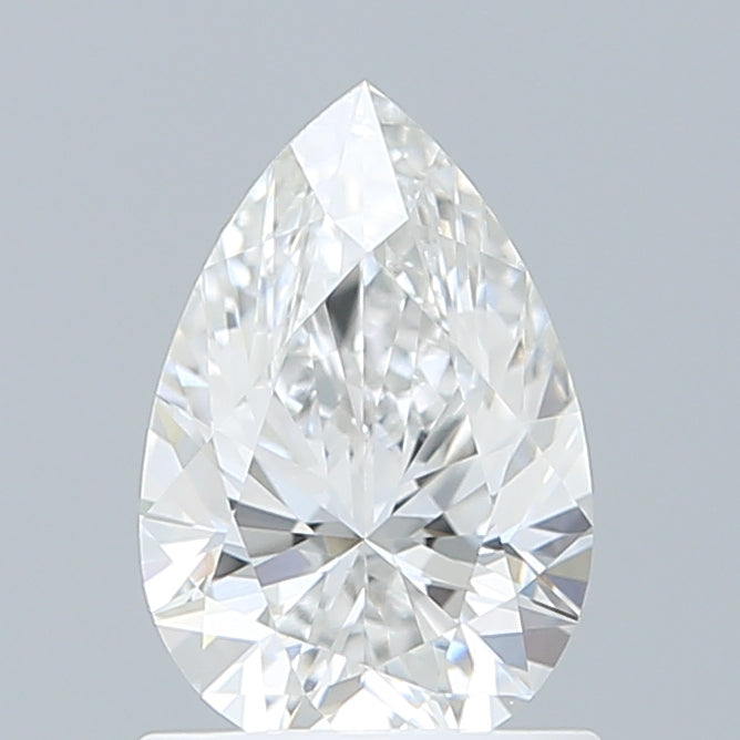 1.08 Carat Pear Shaped, Excellent Cut, E Color, VVS2 Clarity, IGI Certified Lab Grown Diamond