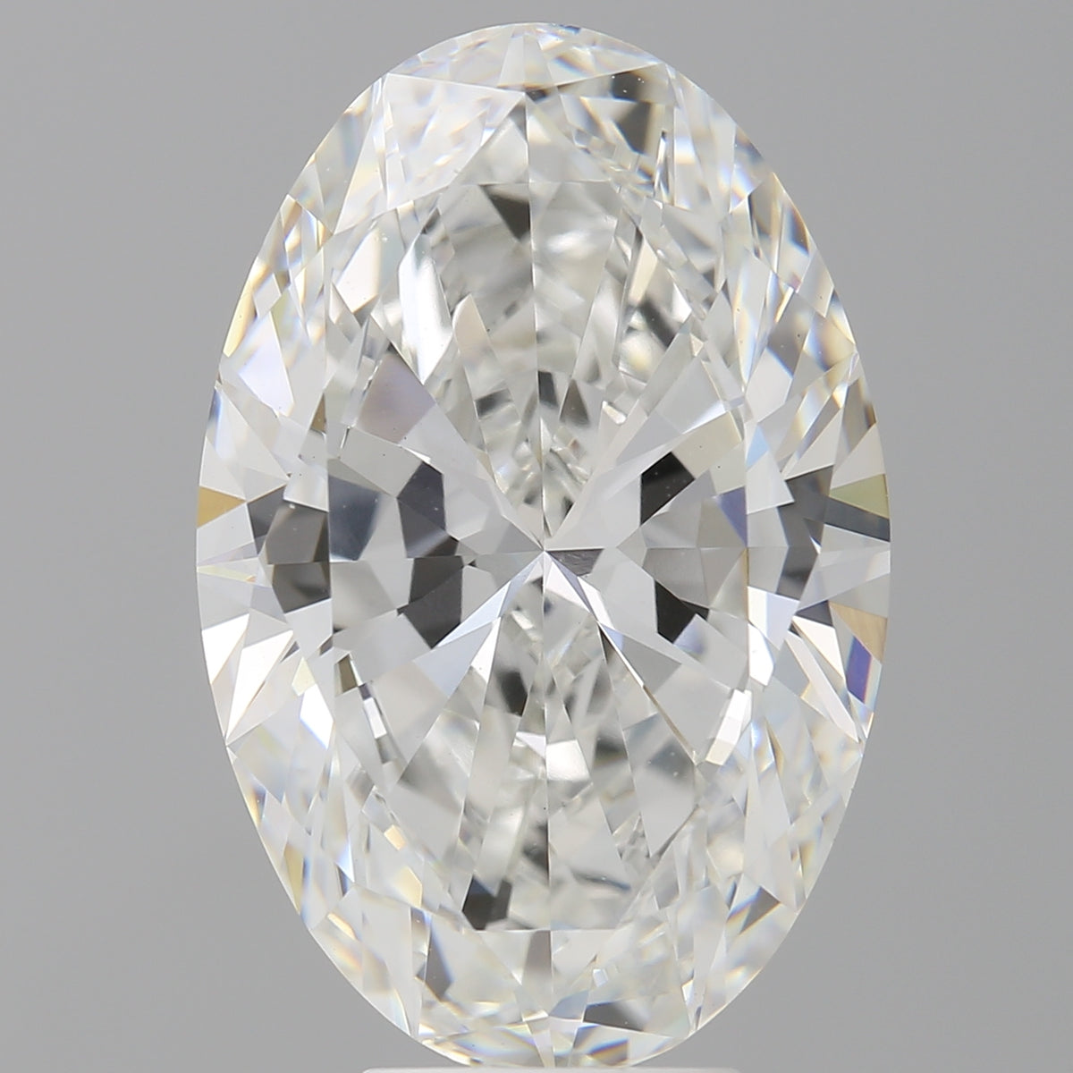 7.09 Carat Oval Shaped, Ideal Cut, F Color, VVS2 Clarity, IGI Certified Lab Grown Diamond