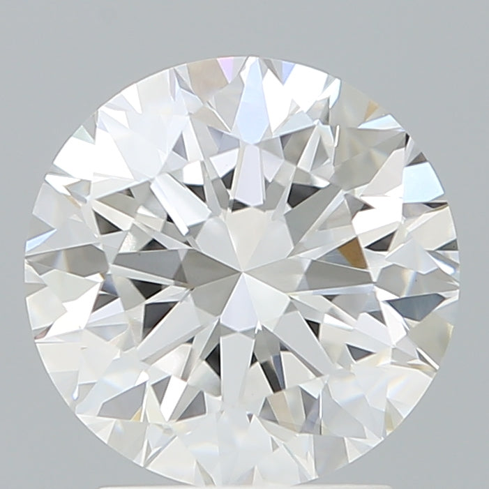 2.61 Carat Round Shaped, Excellent Cut, E Color, VVS2 Clarity, IGI Certified Lab Grown Diamond