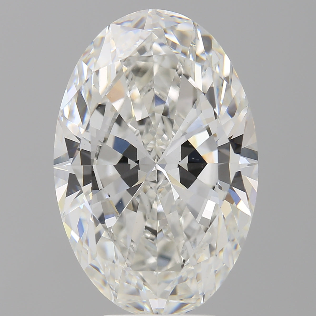 7.09 Carat Oval Shaped, Excellent Cut, F Color, VVS2 Clarity, IGI Certified Lab Grown Diamond