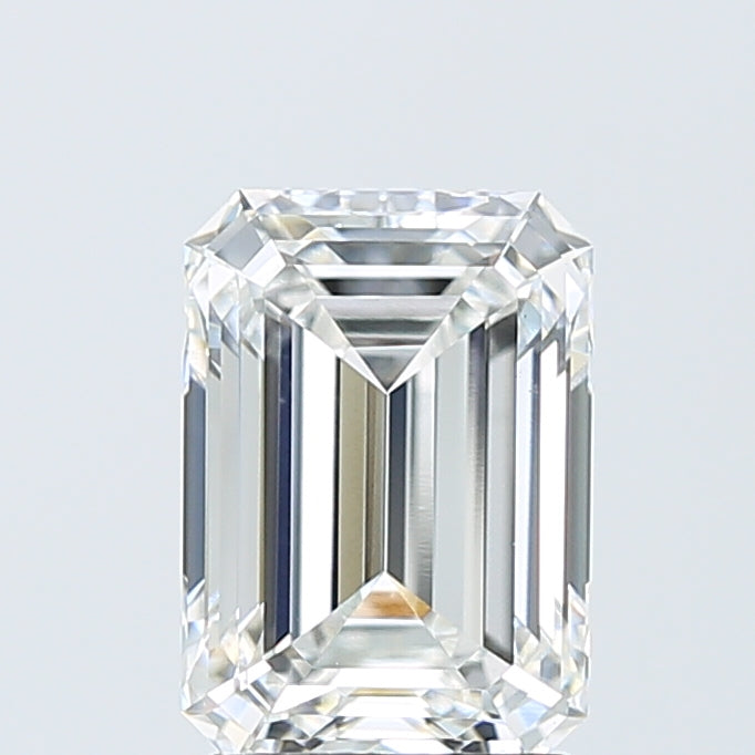 2.58 Carat Emerald Shaped, Ideal Cut, E Color, VS1 Clarity, IGI Certified Lab Grown Diamond