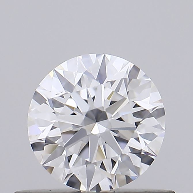 0.53 Carat Round Shaped, Ideal Cut, D Color, VS1 Clarity, IGI Certified Lab Grown Diamond