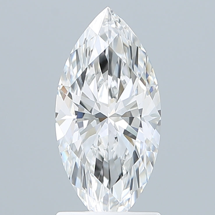 1.59 Carat Marquise Shaped, Ideal Cut, E Color, VVS1 Clarity, IGI Certified Lab Grown Diamond
