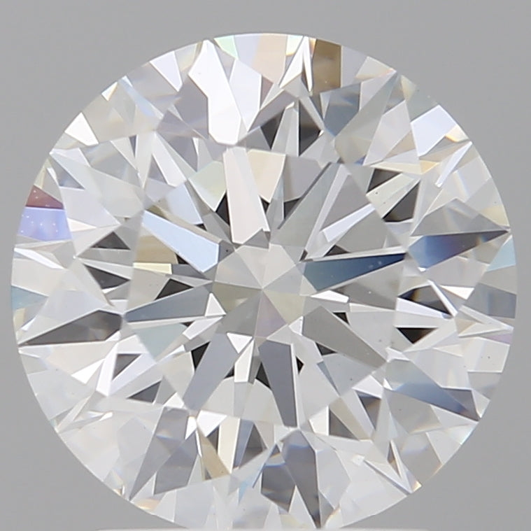 2.54 Carat Round Shaped, Ideal Cut, E Color, VVS2 Clarity, IGI Certified Lab Grown Diamond