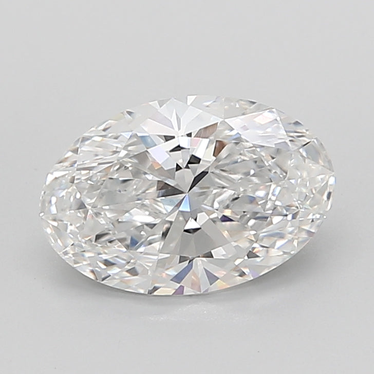 3.04 Carat Oval Shaped, Ideal Cut, D Color, VVS2 Clarity, IGI Certified Lab Grown Diamond