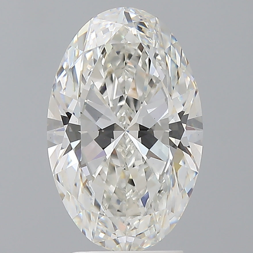 3.56 Carat Oval Shaped, Ideal Cut, F Color, VS1 Clarity, IGI Certified Lab Grown Diamond