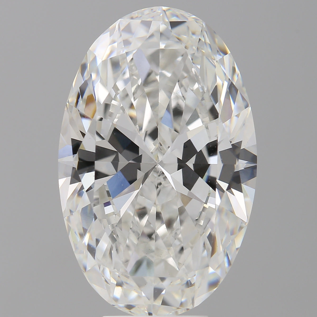8.09 Carat Oval Shaped, Excellent Cut, F Color, VVS2 Clarity, IGI Certified Lab Grown Diamond