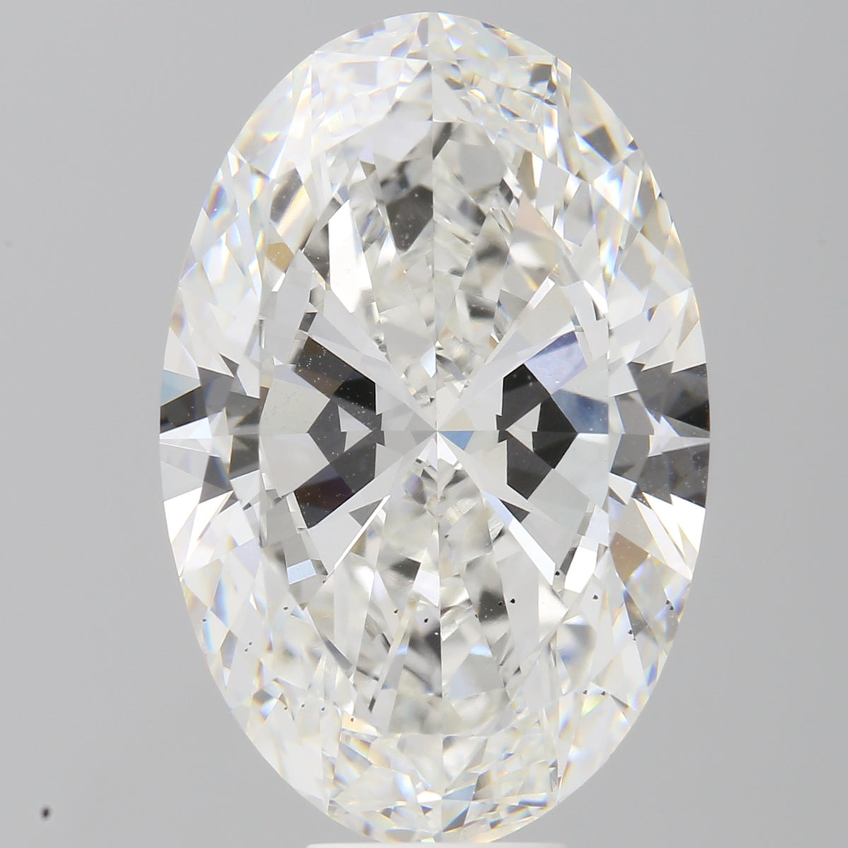 11.05 Carat Oval Shaped, Ideal Cut, F Color, VS2 Clarity, IGI Certified Lab Grown Diamond