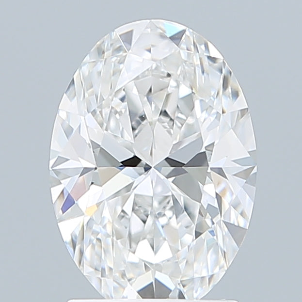 2.00 Carat Oval Shaped, Excellent Cut, D Color, VVS2 Clarity, IGI Certified Lab Grown Diamond