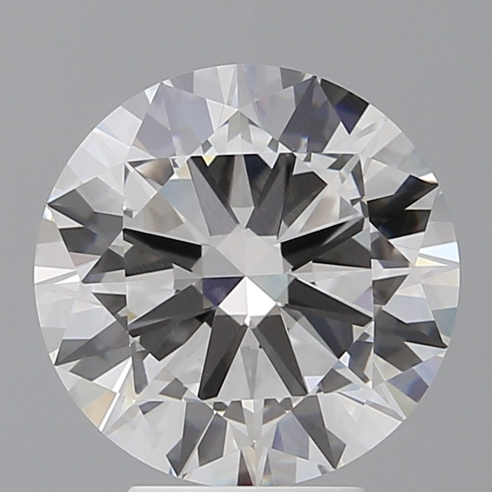 4.50 Carat Round Shaped, Excellent Cut, F Color, VVS2 Clarity, IGI Certified Lab Grown Diamond