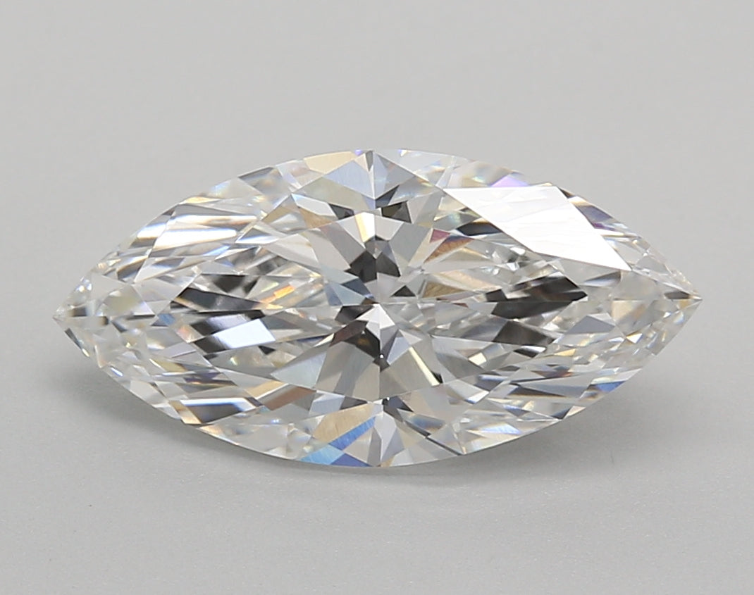 2.63 Carat Marquise Shaped, Very Good Cut, E Color, VVS2 Clarity, IGI Certified Lab Grown Diamond