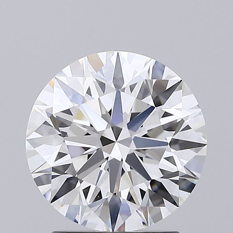 2.18 Carat Round Shaped, Ideal Cut, E Color, VVS1 Clarity, IGI Certified Lab Grown Diamond
