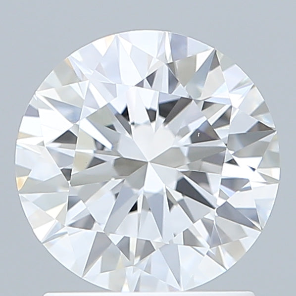 1.57 Carat Round Shaped, Ideal Cut, D Color, VVS2 Clarity, IGI Certified Lab Grown Diamond