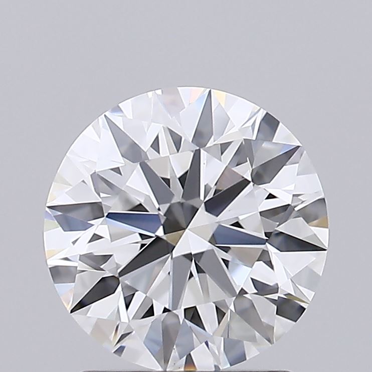1.51 Carat Round Shaped, Ideal Cut, D Color, VVS2 Clarity, IGI Certified Lab Grown Diamond