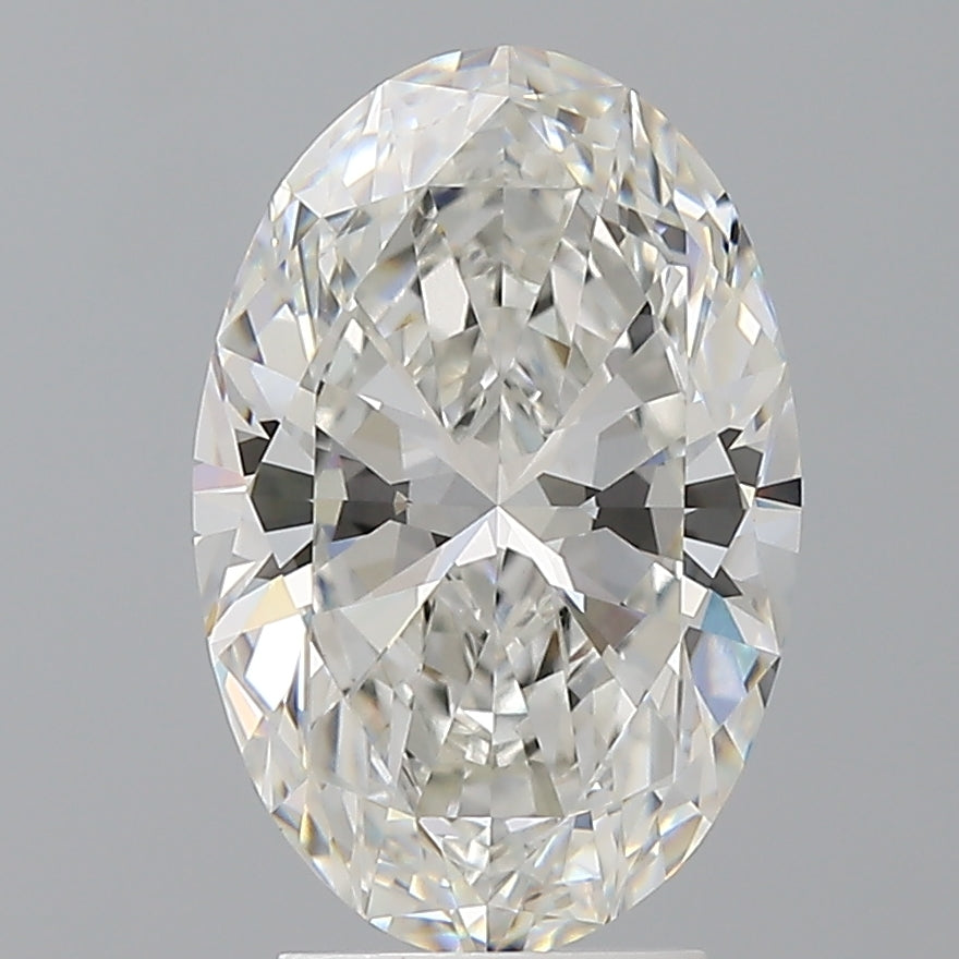 3.58 Carat Oval Shaped, Ideal Cut, F Color, VS1 Clarity, IGI Certified Lab Grown Diamond
