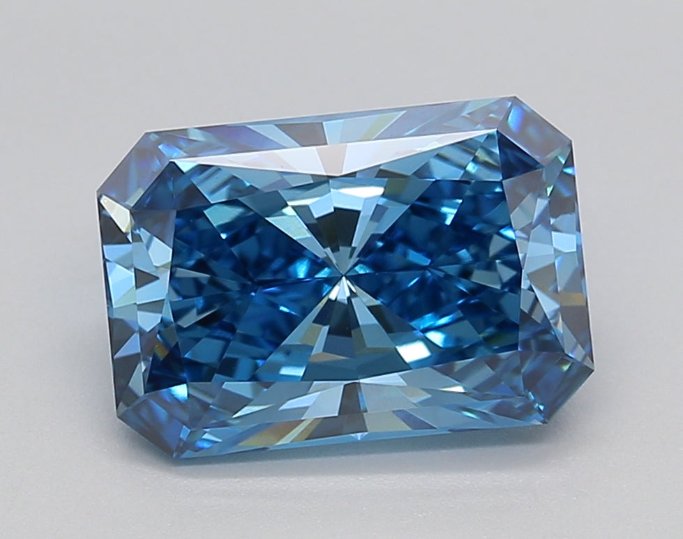 3.01 Carat Radiant Shaped, VVS2 Clarity, IGI Certified Lab Grown Diamond