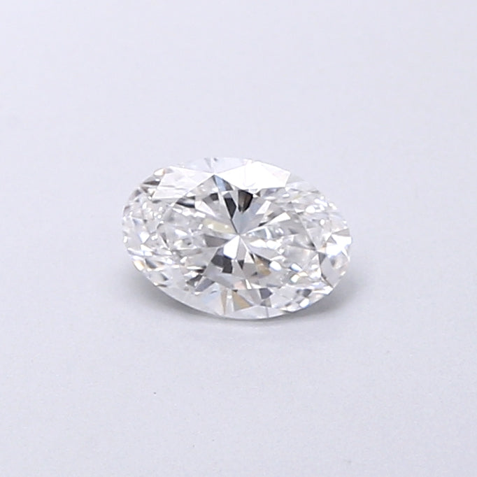 0.34 Carat Oval Shaped, Very Good Cut, D Color, VS1 Clarity, IGI Certified Lab Grown Diamond