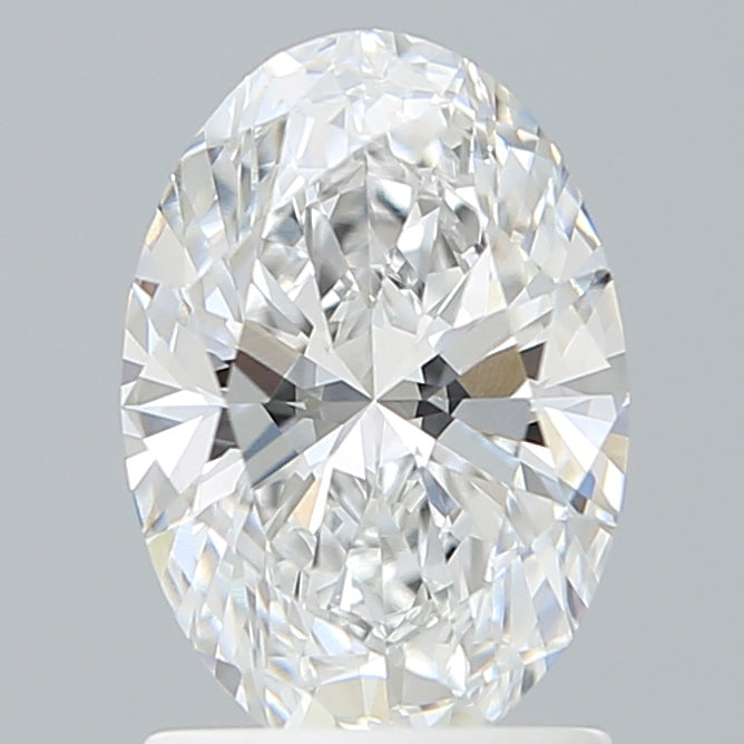 1.54 Carat Oval Shaped, Ideal Cut, D Color, VVS1 Clarity, IGI Certified Lab Grown Diamond