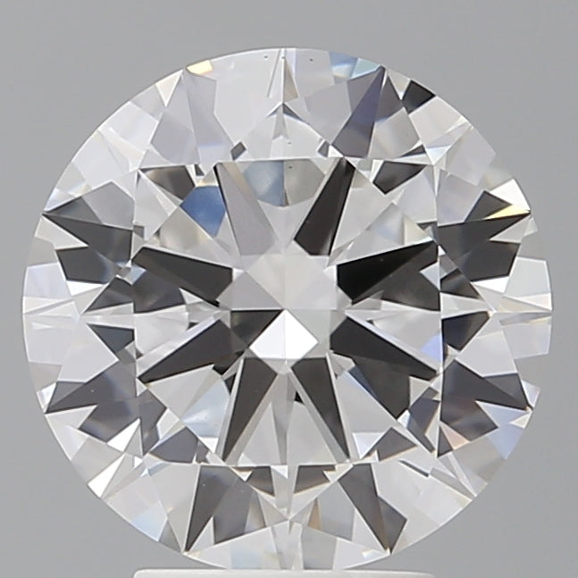 4.02 Carat Round Shaped, Excellent Cut, E Color, VS1 Clarity, IGI Certified Lab Grown Diamond