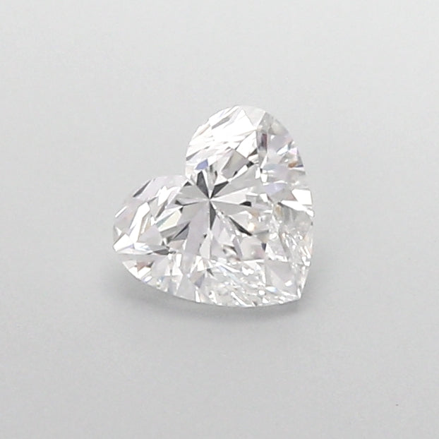 1.05 Carat Heart Shaped, Very Good Cut, D Color, VVS2 Clarity, IGI Certified Lab Grown Diamond