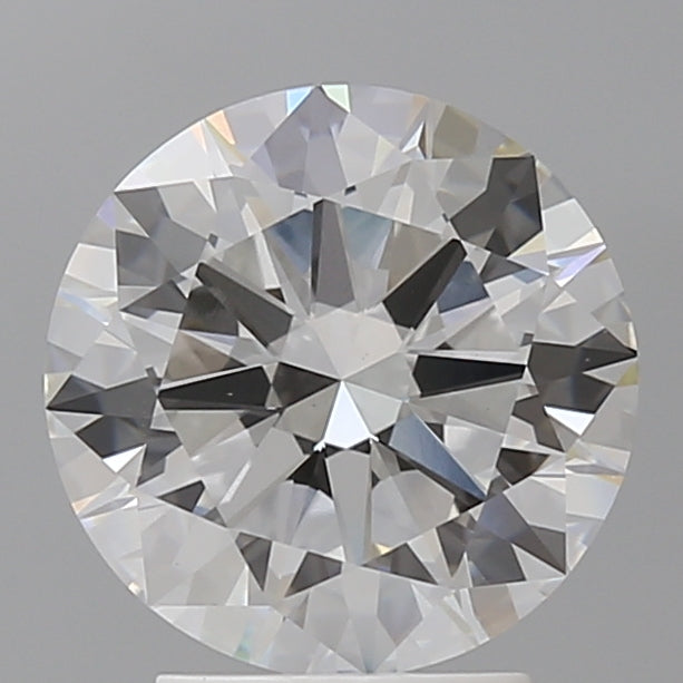 3.02 Carat Round Shaped, Excellent Cut, E Color, VVS2 Clarity, IGI Certified Lab Grown Diamond