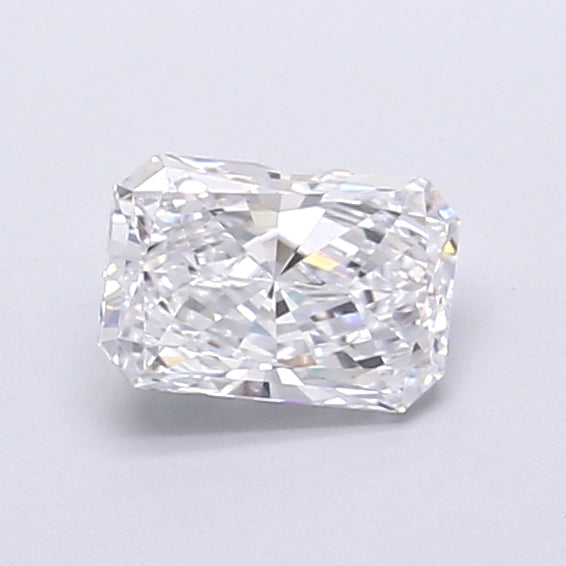 0.90 Carat Radiant Shaped, Very Good Cut, D Color, VVS2 Clarity, IGI Certified Lab Grown Diamond
