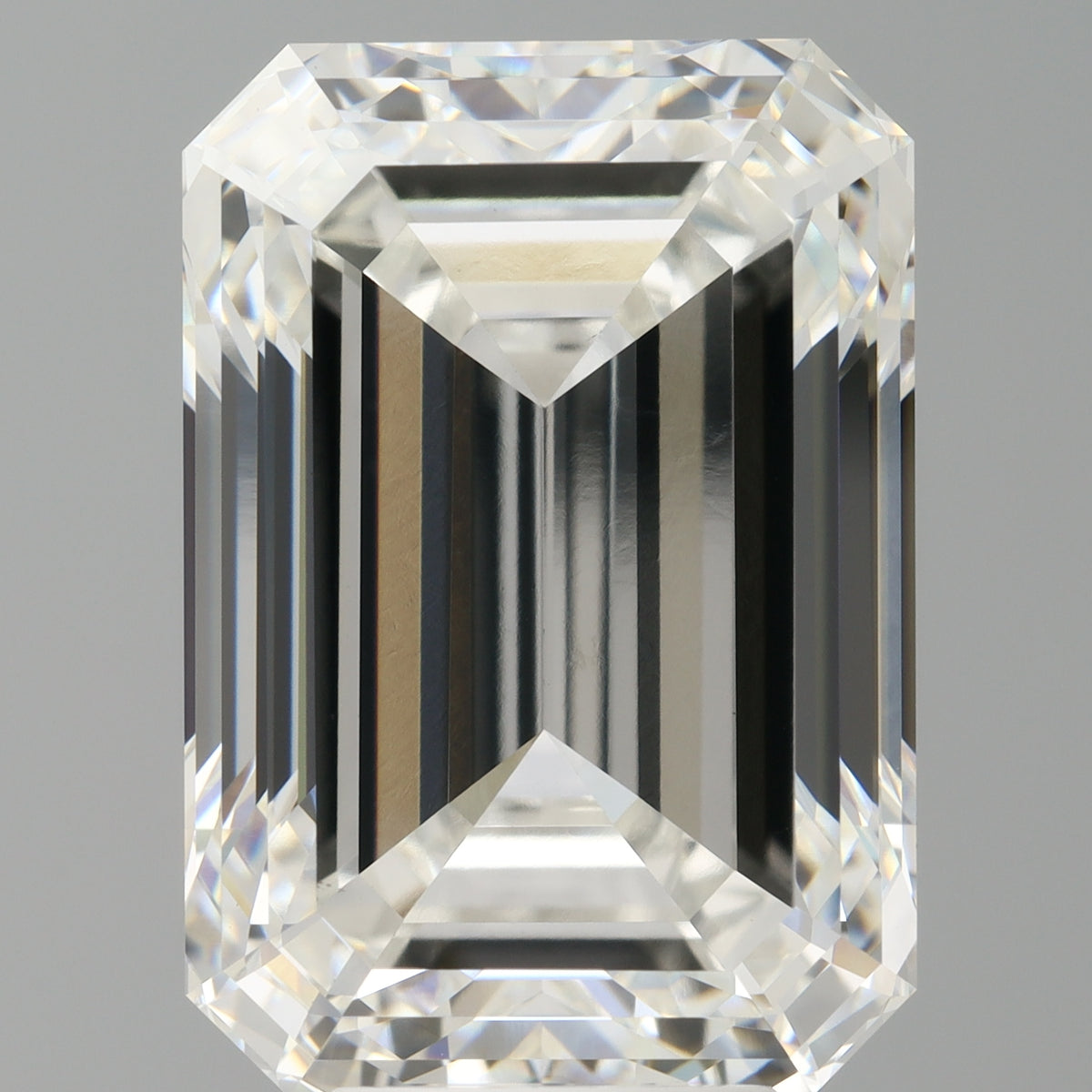 8.52 Carat Emerald Shaped, Ideal Cut, F Color, VVS2 Clarity, IGI Certified Lab Grown Diamond