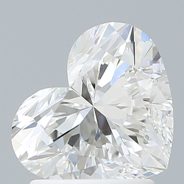 1.71 Carat Heart Shaped, Ideal Cut, E Color, VVS2 Clarity, IGI Certified Lab Grown Diamond