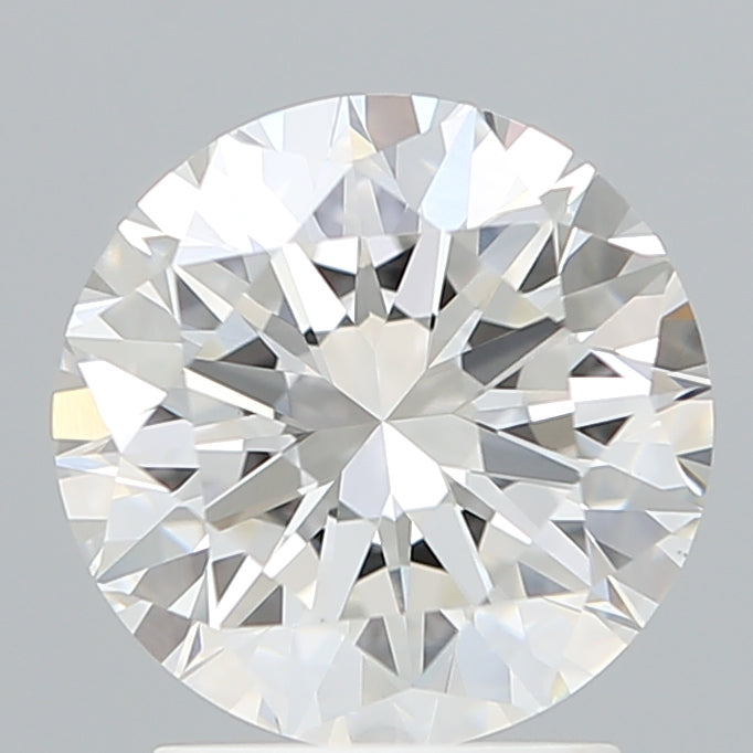 2.25 Carat Round Shaped, Excellent Cut, F Color, VVS2 Clarity, IGI Certified Lab Grown Diamond