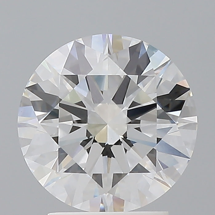 2.55 Carat Round Shaped, Ideal Cut, E Color, VVS2 Clarity, IGI Certified Lab Grown Diamond