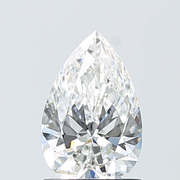 1.04 Carat Pear Shaped, Ideal Cut, E Color, VVS2 Clarity, IGI Certified Lab Grown Diamond