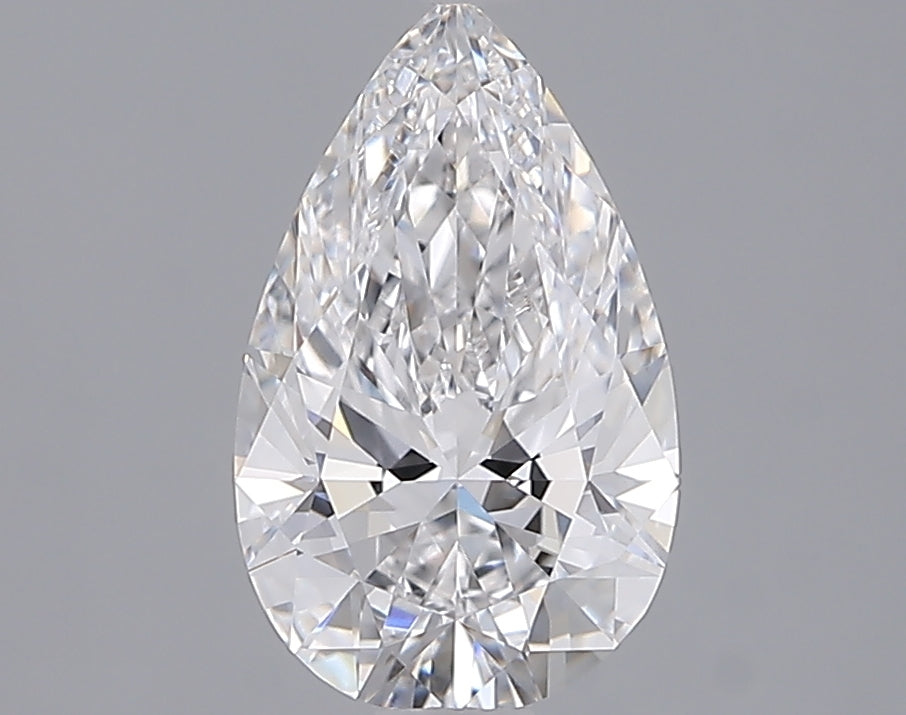 1.56 Carat Pear Shaped, Ideal Cut, E Color, VVS1 Clarity, IGI Certified Lab Grown Diamond