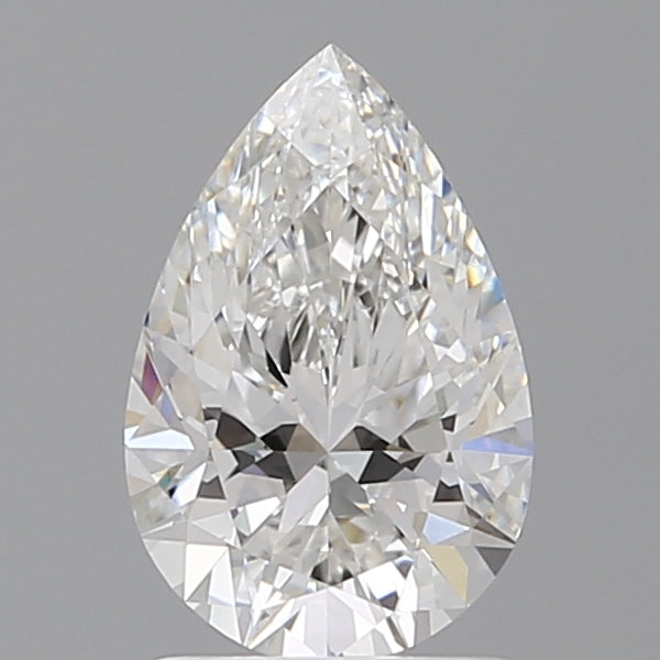 1.55 Carat Pear Shaped, Ideal Cut, E Color, VVS2 Clarity, IGI Certified Lab Grown Diamond