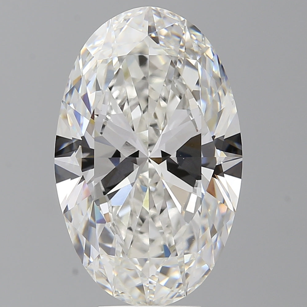 7.52 Carat Oval Shaped, Ideal Cut, E Color, VVS2 Clarity, IGI Certified Lab Grown Diamond