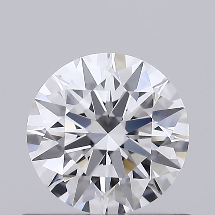 0.52 Carat Round Shaped, Ideal Cut, D Color, VVS2 Clarity, IGI Certified Lab Grown Diamond
